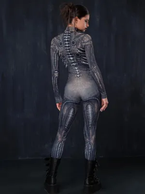 Badinka Xenomorph Bodysuit Costume Sexy Alien Medium thumbnail 14