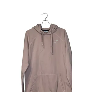 Gymshark Women's Sweatshirt Hooded Running‎ Pullover kangaroo Pocket Pink XS thumbnail 4