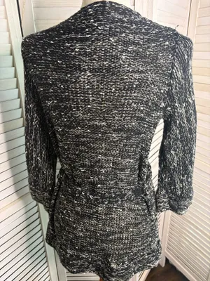 BCBGMAXAZRIA Sweater Knit Cable wrap thumbnail 4