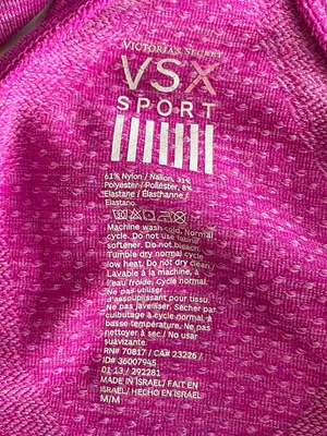 Victoria's Secret Heathered Hot Pink Tank Top thumbnail 5