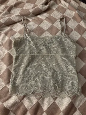 Free People Lace Tank Top thumbnail 3