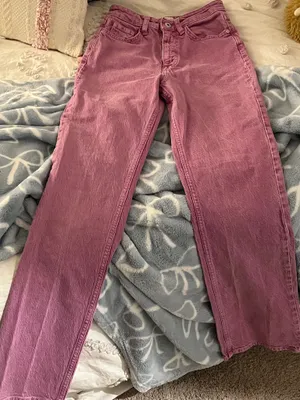 ZARA Jeans Mom Pink  thumbnail 1