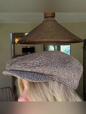 Aeropostale Y2K Tweed Paperboy Hat thumbnail 8
