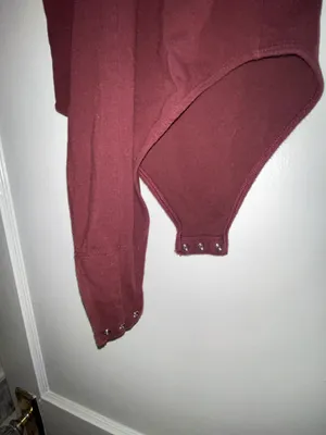 Abercrombie Maroon Bodysuit thumbnail 3