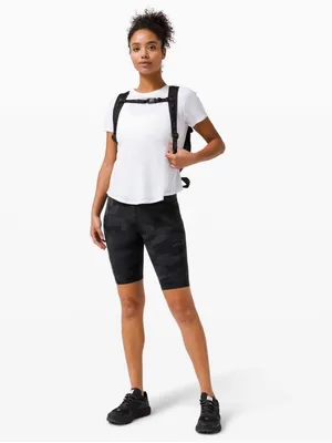 Lululemon Fast and Free Short 10” in Camo Deep Coal Multi Size 12 thumbnail 4
