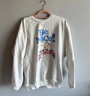 the mayfair group white oversized sweatshirt thumbnail 1