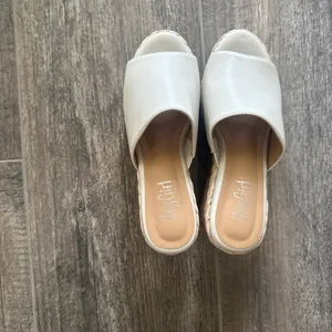 Hey Girl by Sanita cream platform sandals thumbnail 2