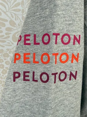 Peloton Women's Gray Relaxed Fit 1/2 Zip Sweatshirt - Size - XS - NWT thumbnail 5