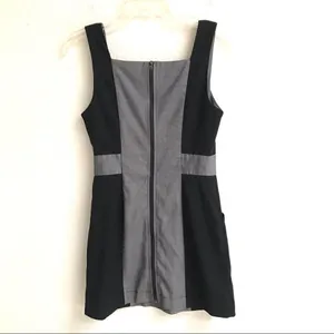 Forever 21 black & gray sleeveless sheath mini dress S‎ thumbnail 5