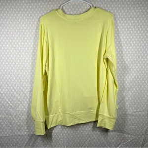 Beyond Yoga Yellow Just‎ Chillin Sweatshirt thumbnail 6