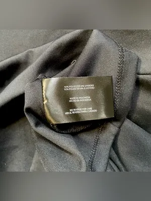 Gap NWT GapFit Active Tank Black Dress Size Large thumbnail 4