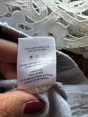 Anthropologie Dolan Left Coast Gray Lace Sleeve Sweatshirt Size S Style 173801 thumbnail 13