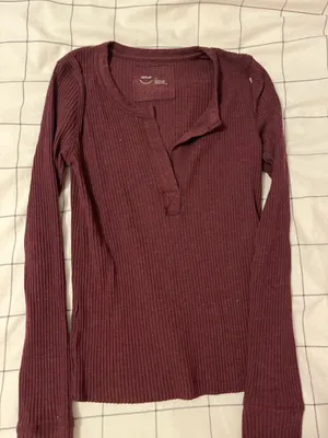 Aerie Fireside Henley Long Sleeve thumbnail 1