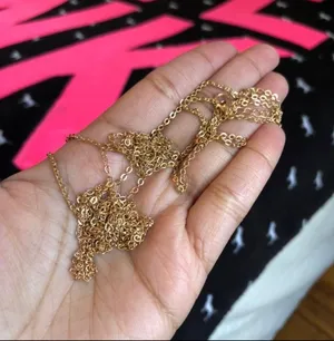 H&M Gold Metal Waist Chain thumbnail 2