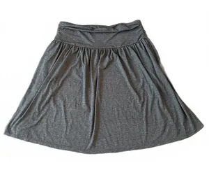 Halara NEW Fit and Flare Skirt Size Medium Gray Comfort City Chic Casual Soft thumbnail 1