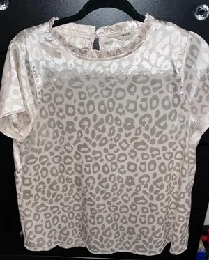 Savanna Jane Shimmery leopard print top thumbnail 1