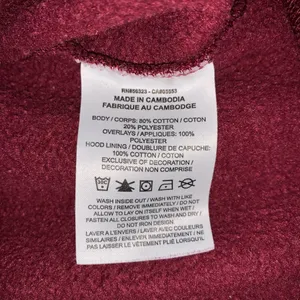 Nike NIKE AIR Classic Pullover Hoodie burgundy/black size small thumbnail 4
