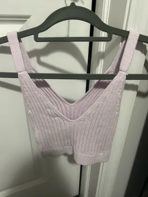 Aerie Knit Tank Top Cropped thumbnail 2