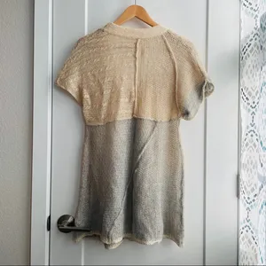 Anthropologie Patchwork Wool Sweater thumbnail 2