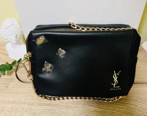 Yves Saint Laurent cosmetic Bag Pouch clutch Crossbody Bag thumbnail 4