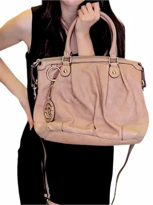 Gucci Sukey Tote - nude/blush - 23661081 comes with COA thumbnail 9