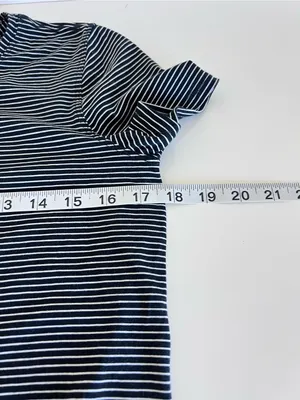 Lululemon Love Crew Short Sleeve T-Shirt Black White Small thumbnail 3