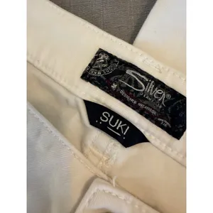 Silver Jeans Co‎ Suki Mid Super Skinny White Denim Jeans Sz 18 L31 W93006SSWWHT thumbnail 3