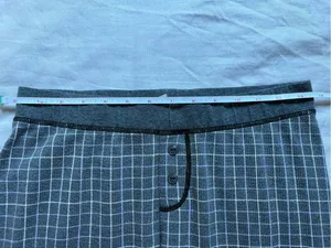 Intimately Free People Pajama Set Gray Plaid Lounge Jogger Medium thumbnail 11
