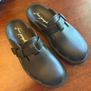 FREE PEOPLE Karlie Buckle Clog in Black Sz 9 ✨ thumbnail 3