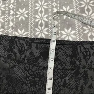 New Tina Stephens Black‎ Snake Print Pull On Pants Size 2 Dressy Casual Office thumbnail 10