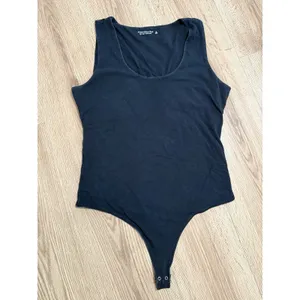 Abercrombie‎ & Fitch Black Sleeveless Bodysuit Size XL Soft A&F Collection thumbnail 3