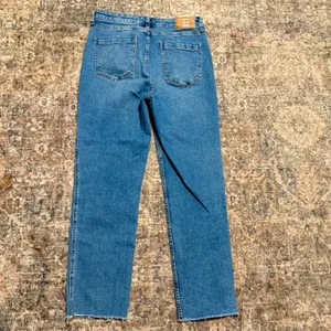 We The Free Free People Curvy High Rise Vintage Straight Jeans Cropped Blue 29 thumbnail 2