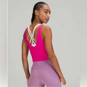 Lululemon Power Pivot Tank Top *Rib in Sonic Pink W1CQMS thumbnail 3
