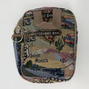 Route 66 Tapestry Mini Crossbody‎ Bag Convertible Shoulder Purse Travel Print thumbnail 1