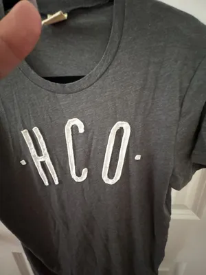 Hollister Co. Dark Gray Graphic Logo T-Shirt Size M thumbnail 4