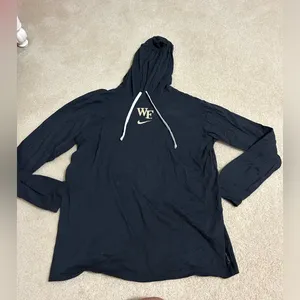 Nike Wake Forest Black Hoodie thumbnail 1