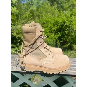 UFCW 8430 Womens Military Army Desert Combat Boots Steel Toe Vibram Sole Sz 5 XW thumbnail 2