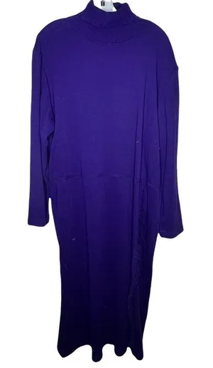 QVC Nina‎ Leonard Sweater Dress nwt thumbnail 1