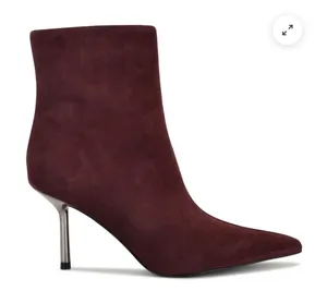Nine West Narend Stiletto Dress Booties | Pointed Toe | Size 9M # thumbnail 1