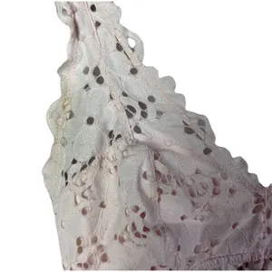 Aerie Light‎ Pale Pink Unpadded Lace Bralette M thumbnail 4