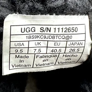 UGG Greda Waterproof Duck Boots Lace Up Suede Leather Heeled Winter Black 9.5 thumbnail 7