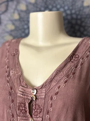 Beautiful and Unique Brown Native-Like Dress thumbnail 8
