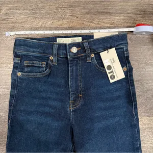 Top Shop High Waisted Petite Skinny Jeans thumbnail 2
