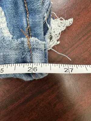 American Eagle Next Level Stretch Distressed Hi-Rise Jegging Jeans Size 0 Short thumbnail 10