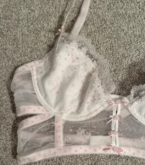 For Love & Lemons Pink Bra Top thumbnail 2