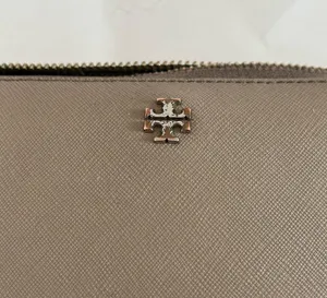 Tory Burch sapphire leather wallet thumbnail 3