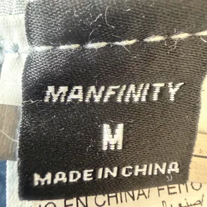 MANFINITI NWOT Dark Blue Wide Leg Jeans thumbnail 3