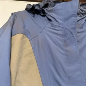 Mountain Hardwear Conduit Ski Snowboard Jacket Blue Tan Hood Women's Size‎ 8 thumbnail 3