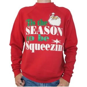 Vintage 80s Santa Christmas Sweatshirt thumbnail 1