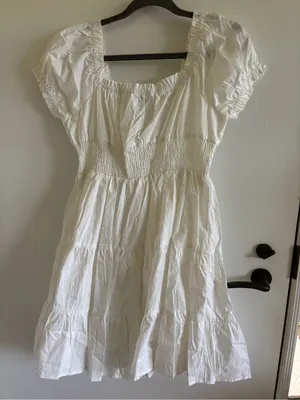Princess Polly tiered mini dress smock thumbnail 2